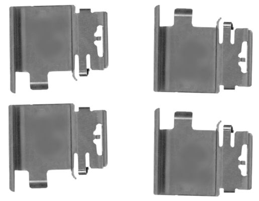109-1890 QUICK BRAKE Планка супорта (переднього/заднього) прижимна (к-кт) Opel Movano B/Renault Mast1