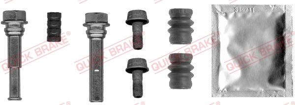 113-0012X QUICK BRAKE Направляюча супорта (переднього/к-кт) Nissan Qashqai/Leaf 07-1