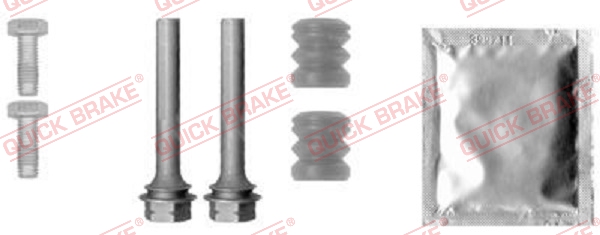 113-1302X QUICK BRAKE Направляюча супорта (переднього/заднього/к-кт) Citroen Berlingo/VW T4 (Lucas/T1