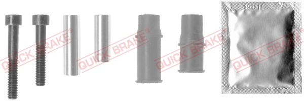 113-1313X QUICK BRAKE Направляюча супорта (переднього/к-кт) VW Golf II/Skoda Fabia 83- (ATE)1