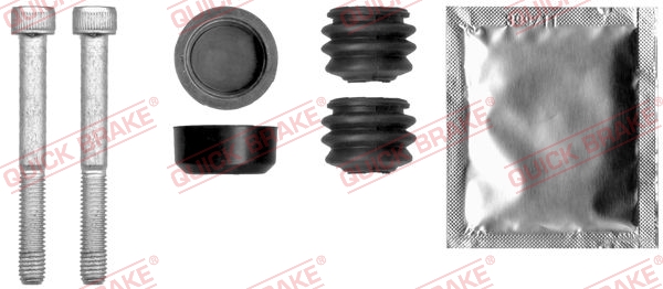 113-1386 QUICK BRAKE Ремкомплект направляючих супорта (переднього) Fiat Ducato/MB Sprinter (Brembo)1