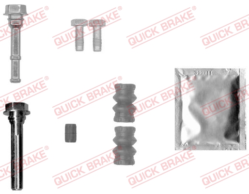 113-1432X QUICK BRAKE Направляюча супорта (переднього/к-кт) Citroen Jumpy/Opel Combo/Peugeot Expert1