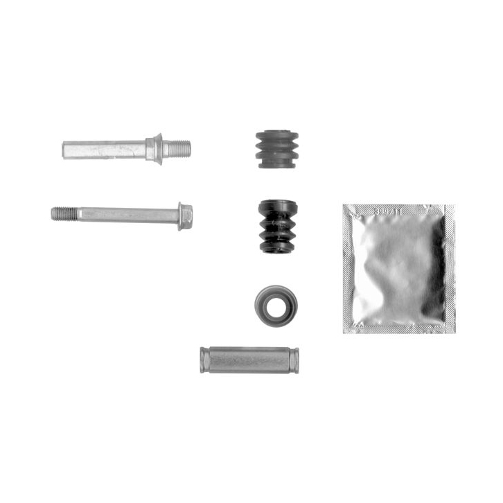 113-1436X QUICK BRAKE Направляюча супорта (переднього/к-кт) Hyundai Elantra 90-95- (Mando)1