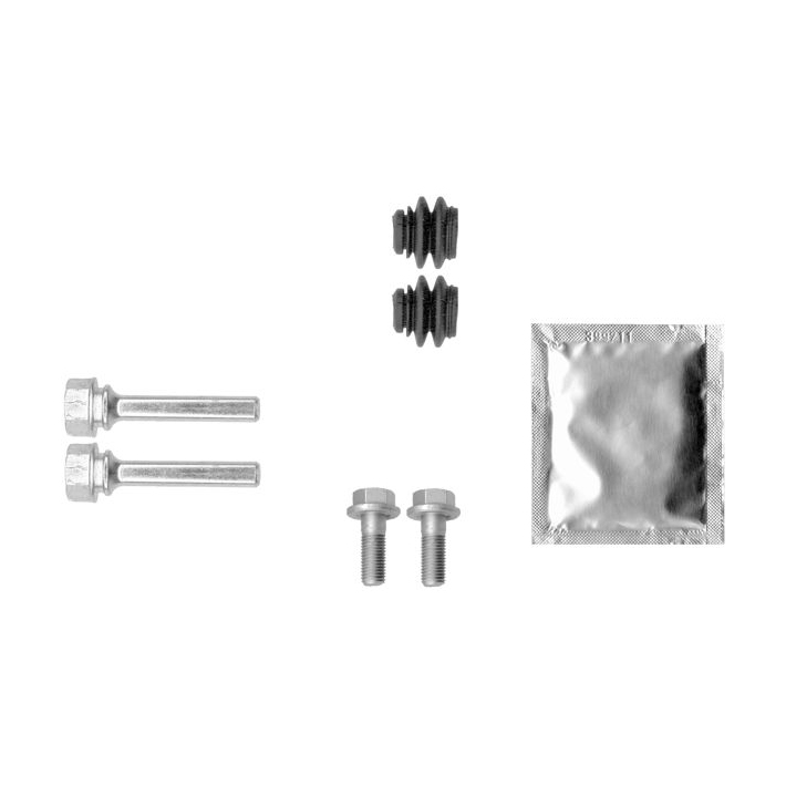 113-1437X QUICK BRAKE Направляюча супорта (заднього/к-кт) Kia Sorento 09- (Mando)1