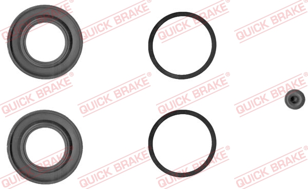 114-0091 QUICK BRAKE Ремкомплект супорта (заднього) MB C-class (W202/W203) 93-07 (d35mm) (Ate)1