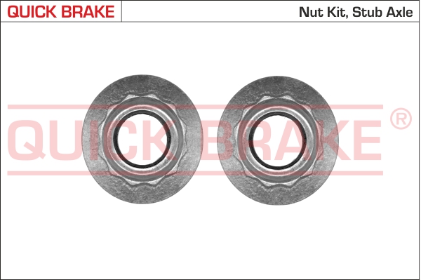 9810K QUICK BRAKE Гайки для ступиці1