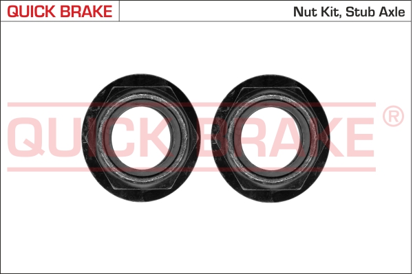 9812K QUICK BRAKE Гайки для ступиці1