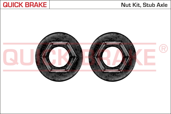 9813K QUICK BRAKE Гайки для ступиці1