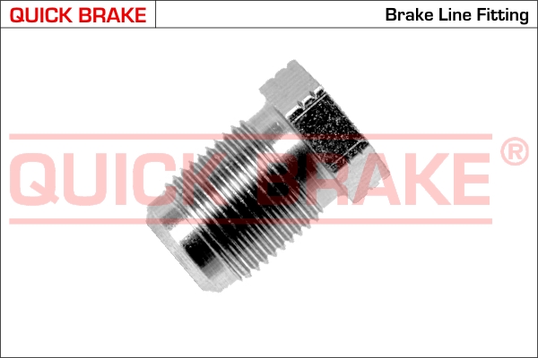 B5.0 QUICK BRAKE З'єднувач трубки гальмівної (M12x1/12x20/d5.0)1