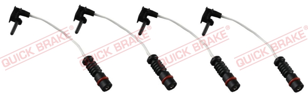 WS 0115 A QUICK BRAKE Датчик зносу гальмівних колодок (передніх) MB (W124/210) (L=93mm) к-кт 4шт.1