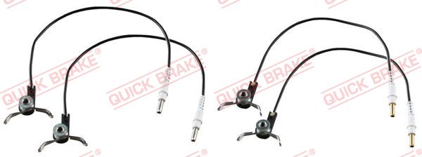 WS 0181 A QUICK BRAKE Датчик зносу гальмівних колодок (передніх) Peugeot Expert/Fiat Scudo 94-06 (L=1