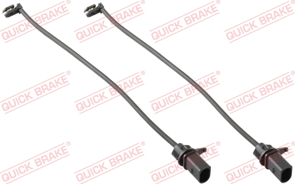 WS 0302 A QUICK BRAKE Датчик зносу гальмівних колодок (передніх) Audi A4/A6/A7/Q5 07- (L=310mm) К-кт1