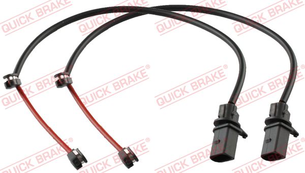 WS 0379 A QUICK BRAKE Датчик зносу гальмівних колодокк (передніх) Audi A6/A7 09- (К-кт 2 шт.)1