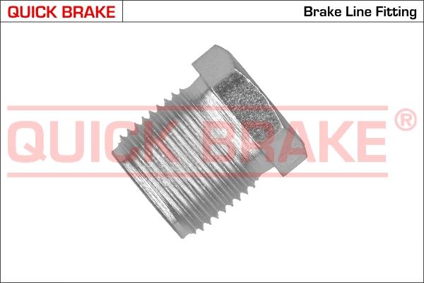 ZA QUICK BRAKE З'єднувач трубки гальмівний (M14x1.5/L=17mm/d=8.2mm)1