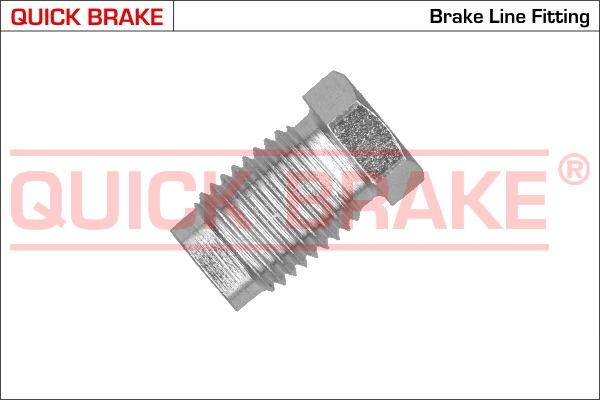 ZE QUICK BRAKE З'єднувач трубки гальмівний (M14x1.5/L=25mm/d=8.5mm)1