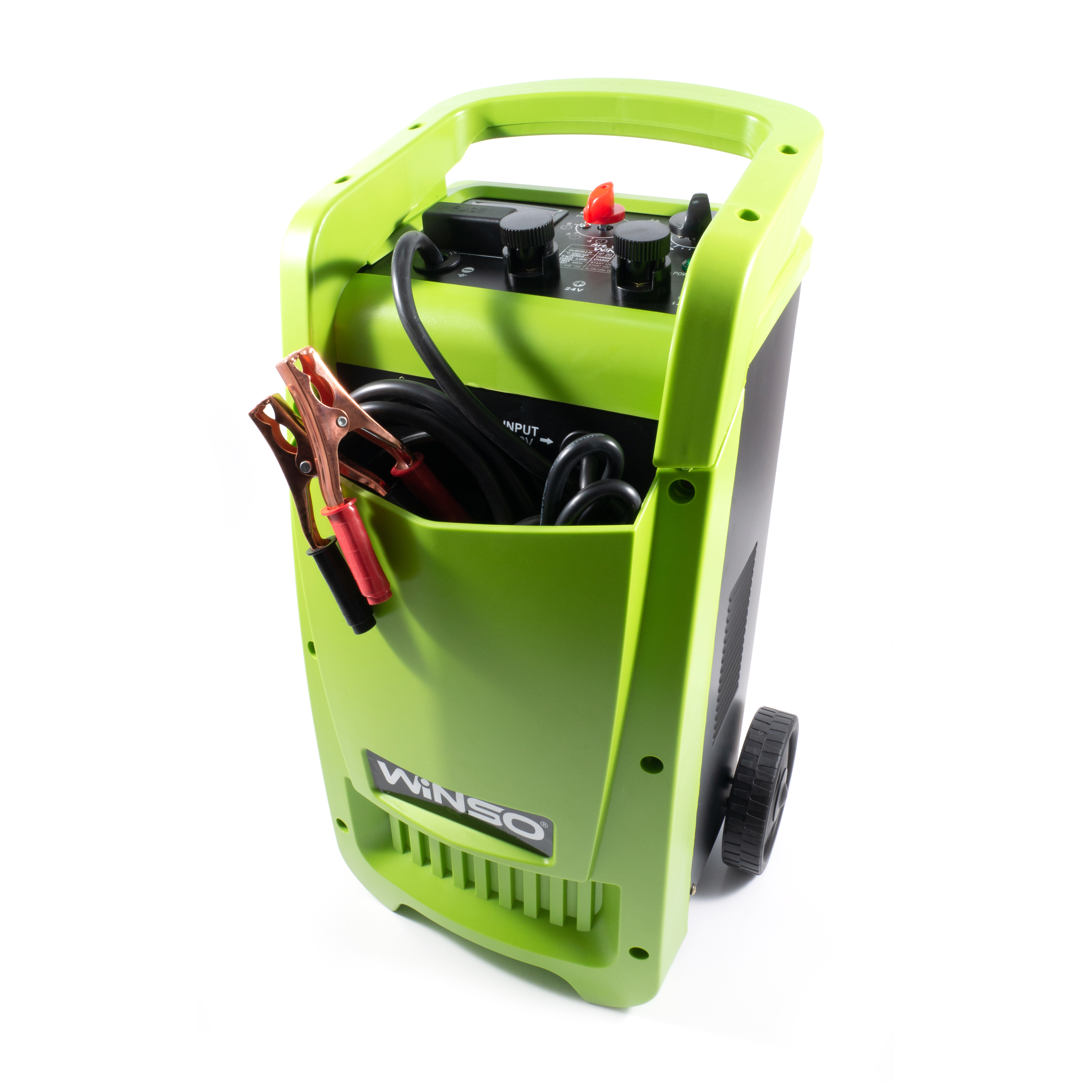 Пуско-зарядний професійний пристрій АКБ 12/24В макс.струм заряду 100А, макс.струм  WINSO3