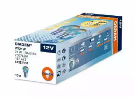 7507-UNV OSRAM Лампа PY21W 12V 21W BAU15s ORIGINAL2