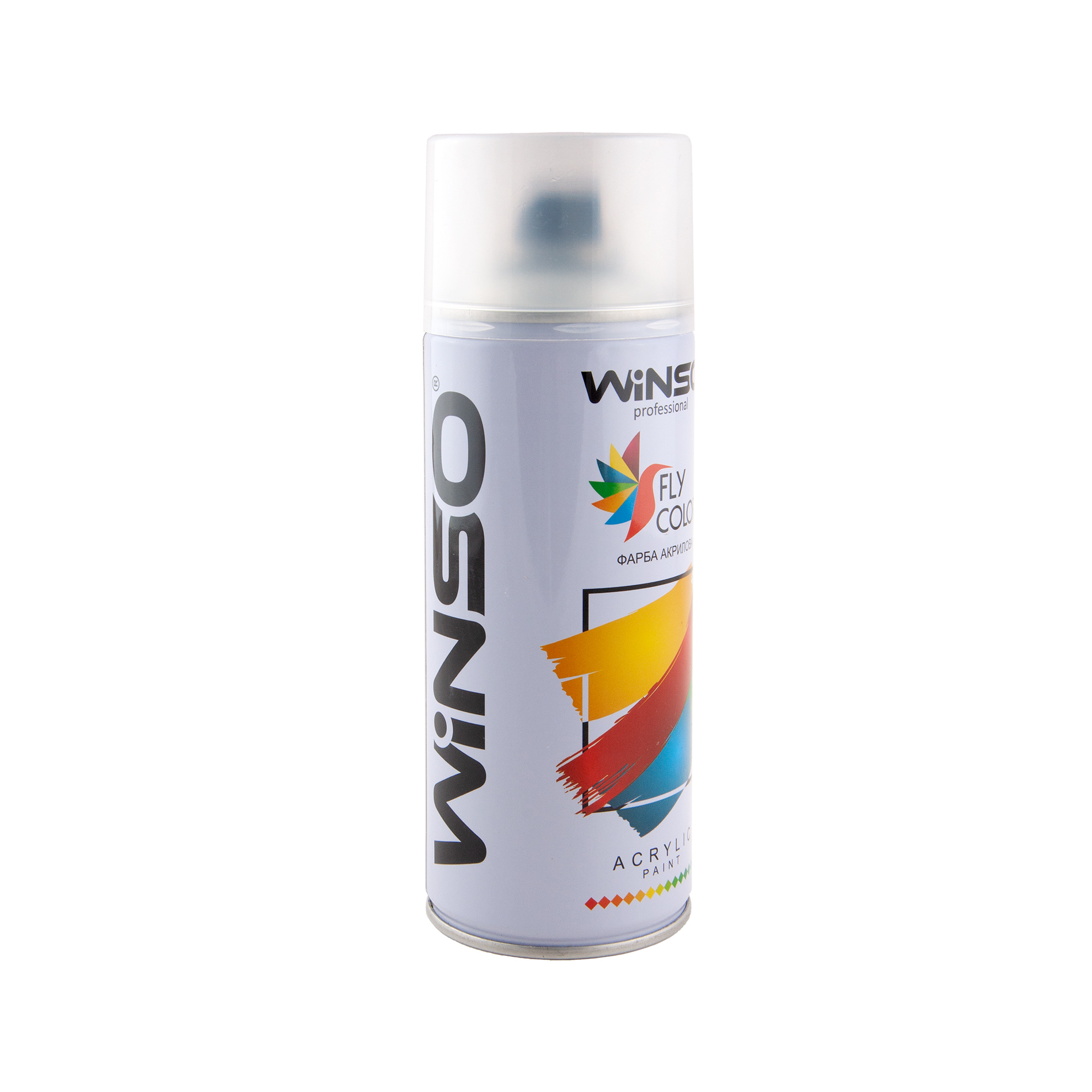 Фарба акрилова,Spray 450ml.,лак прозорий,(LACQUER),12шт/уп.1