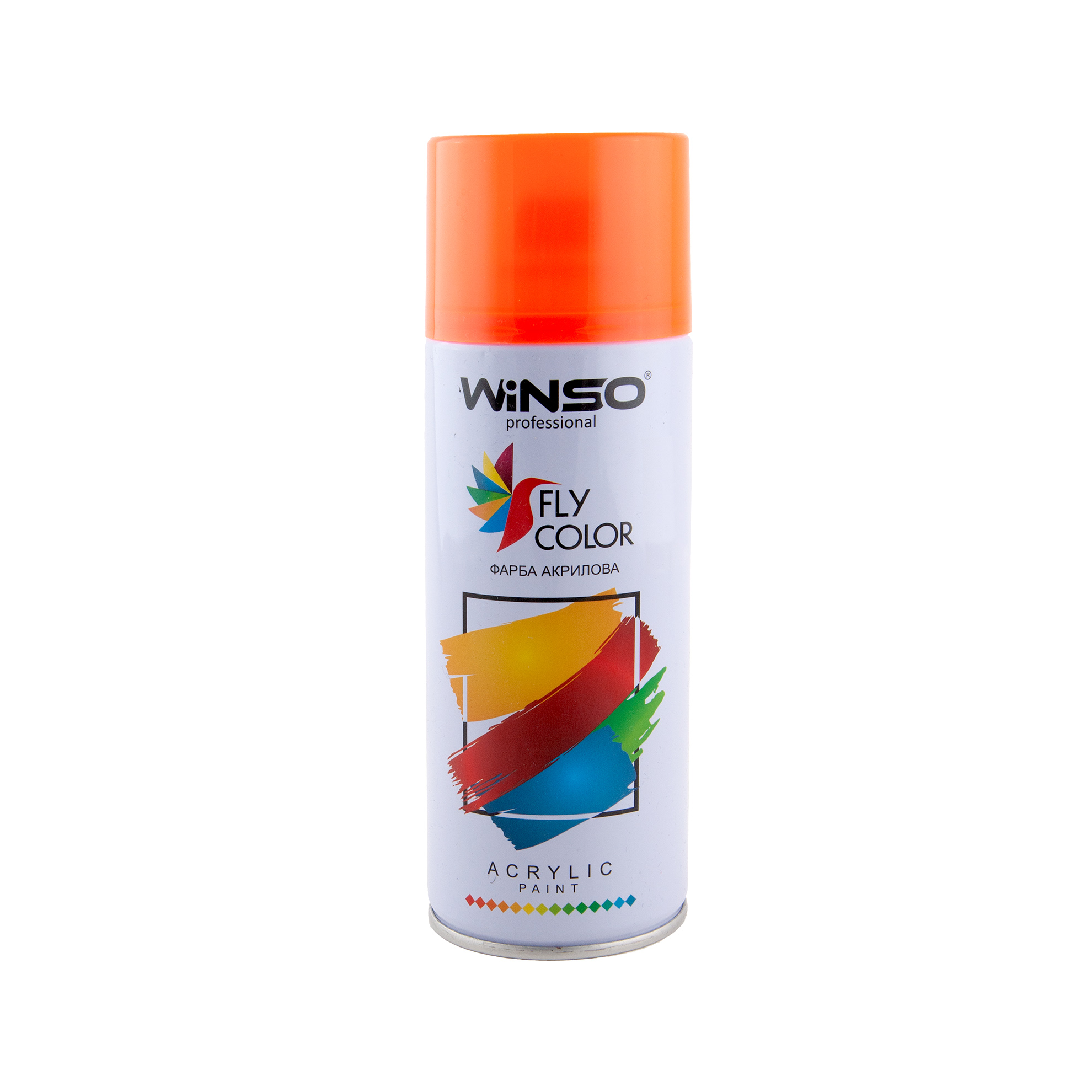 Фарба флуоресцентна,Spray 450ml.,помаранчевий,(ORANGE),12шт/уп.1
