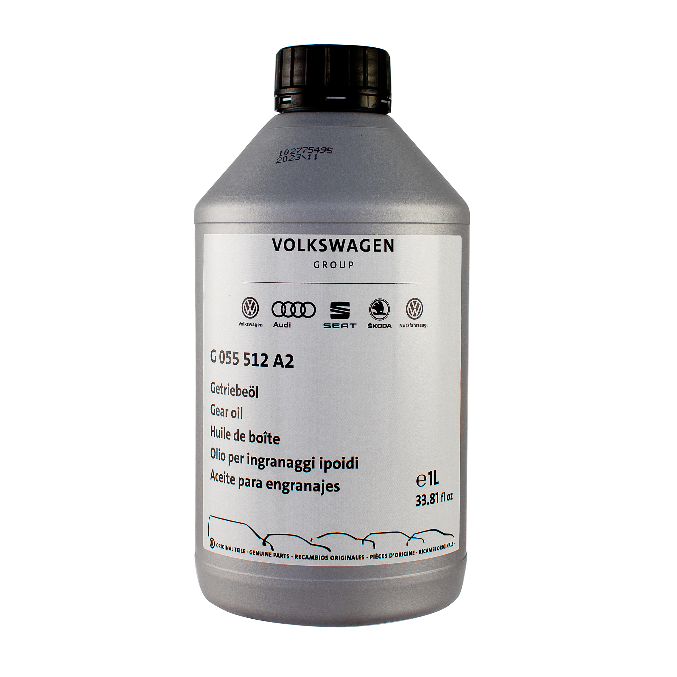 VW AUDI GEAR OIL (G055512A2) 1Lx61