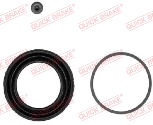 114-0011 QUICK BRAKE Ремкомплект супорта (переднього) Ford Transit Connect/Fiat Doblo 10- (d57mm) At1