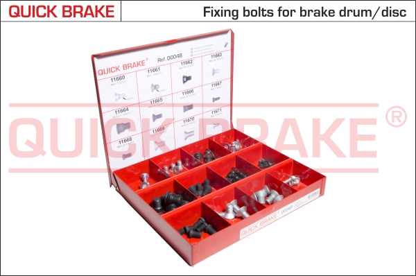 0004B QUICK BRAKE Набір елементів для монтування гальм1