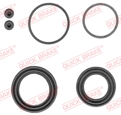 114-0085 QUICK BRAKE Ремкомплект супорта (переднього) Fiat Ducato/Peugeot Boxer 94-02 (d40/48mm) (Lu1