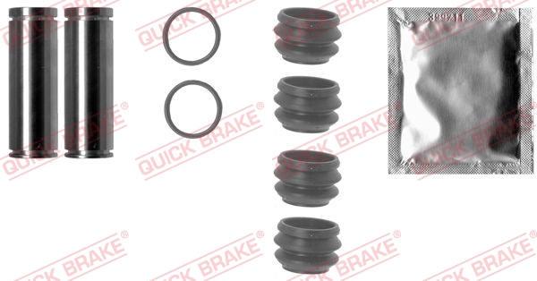 113-1330X QUICK BRAKE Направляюча супорта (переднього) Renault Clio I-III/Peugeot 206/306 91- (Bendi1