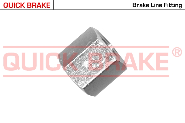 E QUICK BRAKE З'єднувач трубки гальмівної (M10x1/14x14/d5.0)1