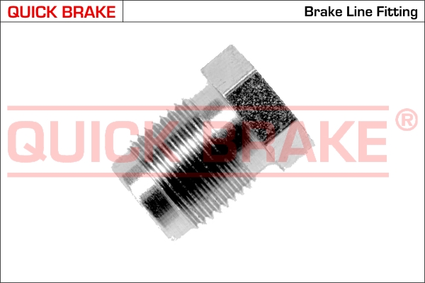 BX QUICK BRAKE З'єднувач трубки гальмівної (M12x1/12x18/d6.5)1