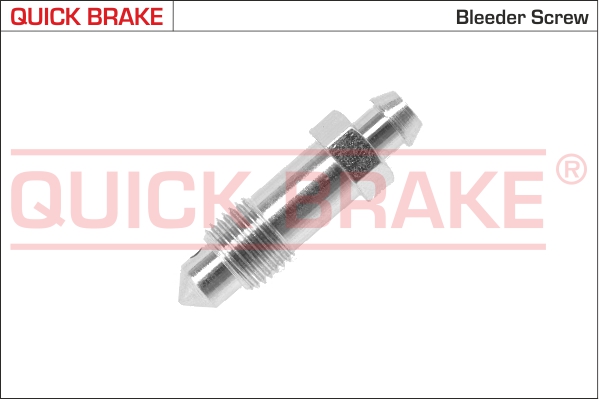 0018 QUICK BRAKE Штуцер прокачки гальм (M10x1/10x36.5)1