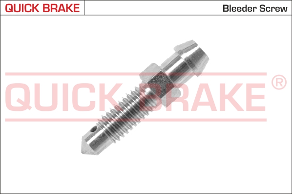 0033 QUICK BRAKE Штуцер прокачки гальм (M6x1/7x29.0)1