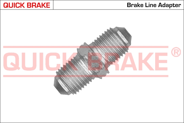 OEE QUICK BRAKE З'єднувач трубки гальмівної (M10x1/11x28/d3.2) (папа/папа)1