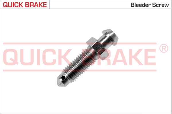 0120X QUICK BRAKE Штуцер прокачки гальм (1/4''x28/8x28.0)1