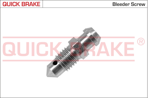 0053 QUICK BRAKE Штуцер прокачки гальм (M7x1/7x21.7)1
