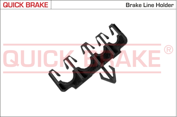 WD QUICK BRAKE Кліпса кріплення гальмівної трубки1