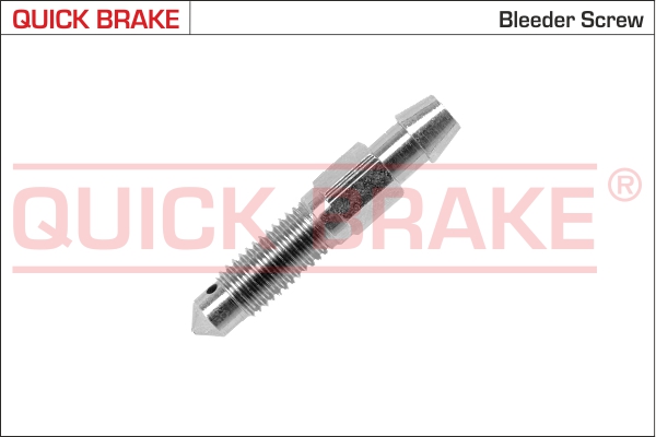 0087 QUICK BRAKE Штуцер прокачки гальм (M7x1/7x38.3)1