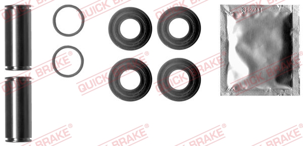 113-1333X QUICK BRAKE Ремкомплект супорта (переднього) RENAULT CLIO I Фургон/хетчбэк (S57_) 1.9 D 011