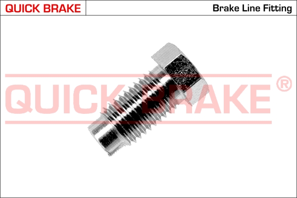 G QUICK BRAKE З'єднувач трубки гальмівної (3/8''x20/11x22.4/d5.0)1