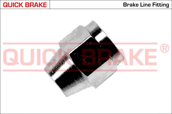 KX QUICK BRAKE З'єднувач трубки гальмівної (3/8'x24/12x16.0/d5.0)1
