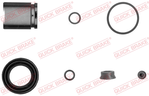 114-5016 QUICK BRAKE Ремкомплект супорта (заднього) VW Caddy III/T5 03-10 (d41mm) (Lucas)1