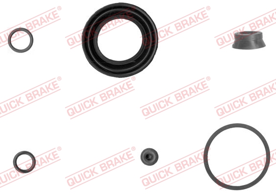 114-0026 QUICK BRAKE Ремкомплект супорта (заднього) VW Caddy III/Renault Trafic 01- (d41mm) (Lucas)1