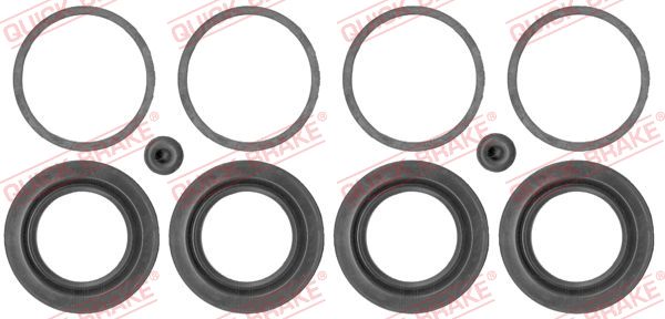 114-0076 QUICK BRAKE Ремкомплект супорта (переднього) Fiat Punto/Renault Megane II/Clio III 00- (d401
