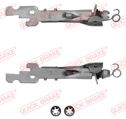 101 53 003 QUICK BRAKE Трещітка колодок ручника Peugeot 108/306/Renault Clio/Suzuki Swift III 83- (к1