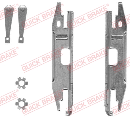 105 53 002 QUICK BRAKE Механизм разводки колодок ручника VW Caddy II/Golf III 91-001