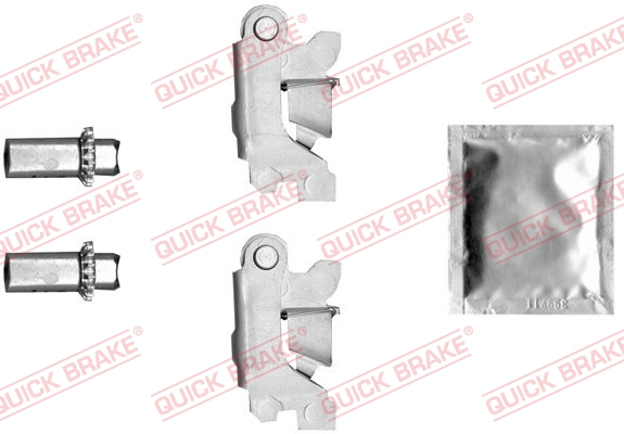 120 53 011 QUICK BRAKE Трещітка колодок ручника Citroen Jumper/Fiat Ducato/ Peugeot Boxer 06- (к-кт)1