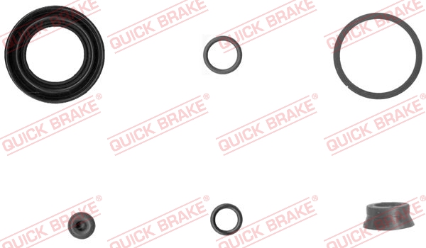 Ремкомплект супорта (заднього) Renault Megane 01- (d=34mm) (Lucas) 114-00201