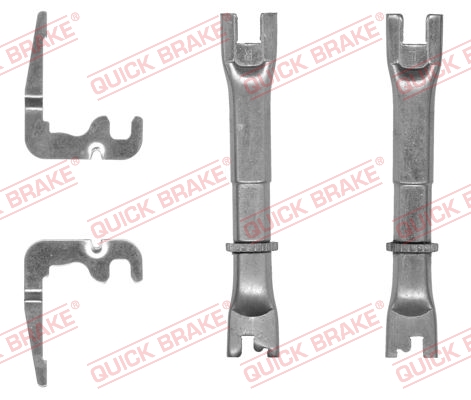 101 53 005 QUICK BRAKE Трещітка колодок ручника Ford Transit/Transit Tourneo 00-14 (к-кт.)1