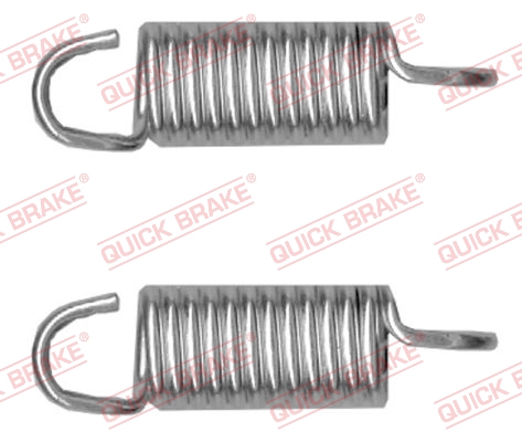 113-0525 QUICK BRAKE Пружины супорта (заднього) Renault Megane II/III/Scenic II/III 02- (К-кт L+R)1