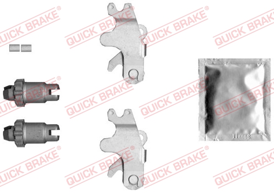 120 53 003 QUICK BRAKE Тріскачка колодок ручника1